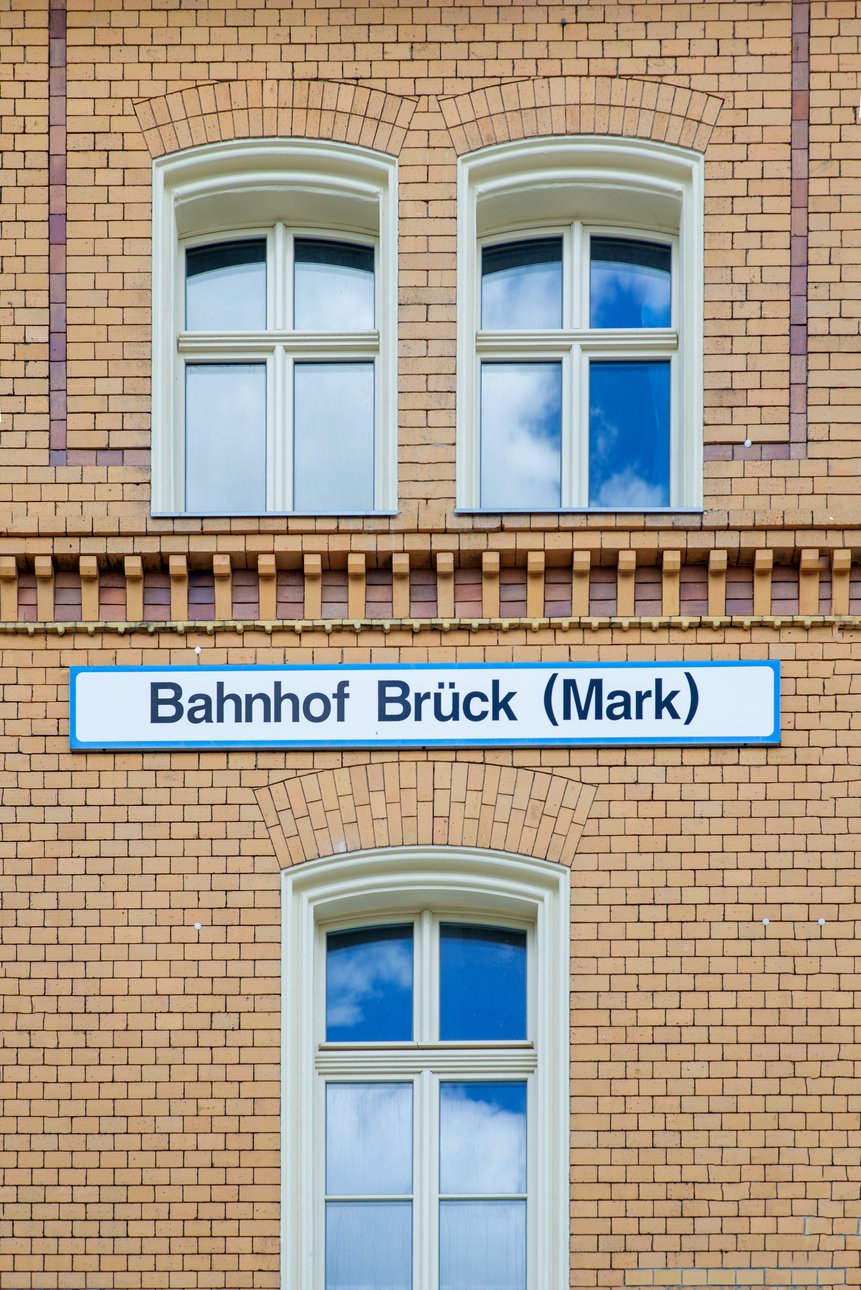 EG Brück - Ausschnitt sanierte Gebäudehülle