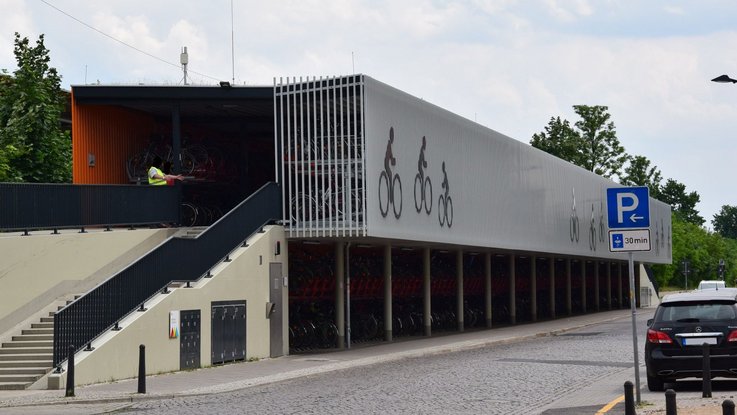 Fahrradparkhaus Oranienburg