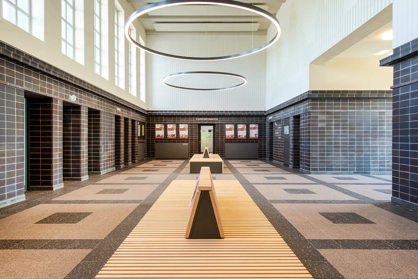 Empfangshalle, Bahnhof Wittstock