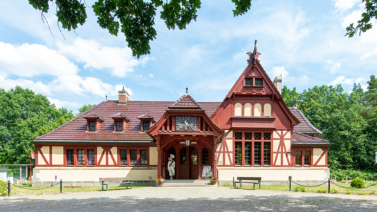 Empfangsgebäude Kaiserbahnhof Joachimsthal