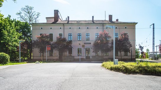 Empfangsgebäude Herzberg (Elster)