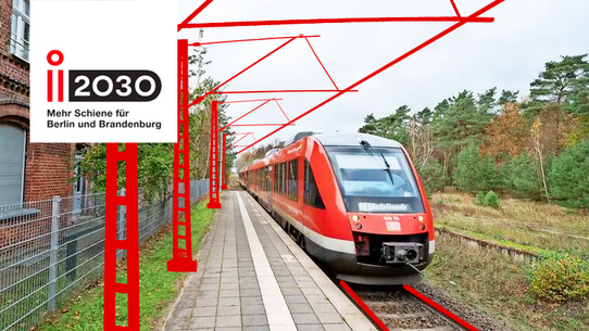i2030 - Streckenelektrifizierung des PEX zwischen Hennigsdorf und Wittenberge 