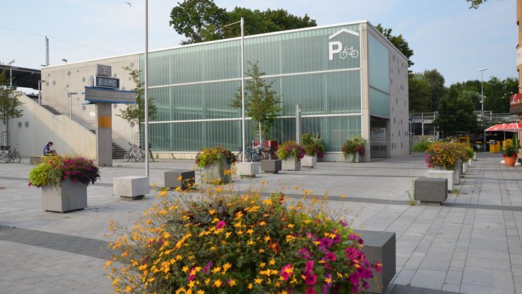 Fahrradparkhaus Bernau