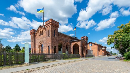 Kaiser- und Bürgerbahnhof Halbe