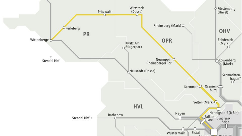 Liniennetz des Vergabenetzes Nordwestbrandenburg