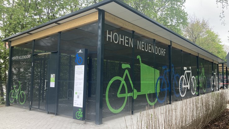 Fahrradabstellanlage Hohen Neuendorf