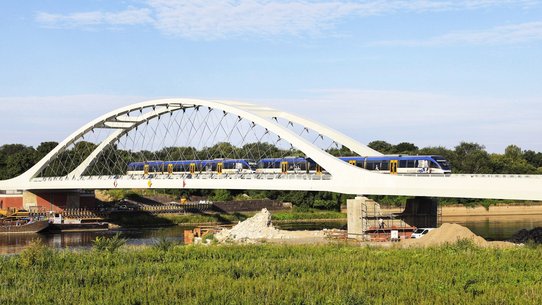 Neue Oder-Brücke: RB26 fährt wieder nach Kostrzyn