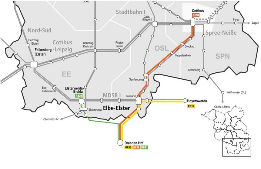 Vergabeverfahren Elektronetz Oberelbe