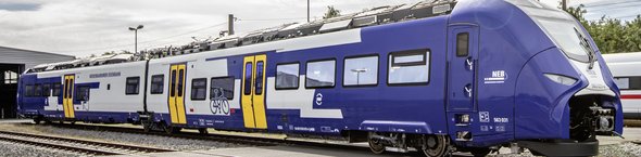 Neuer Wasserstoffzug Mireo der NEB