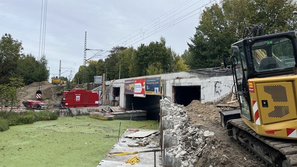 Mehr und flexiblerer Bahnverkehr – Brücke über Nottekanal in Königs-Wusterhausen wird breiter